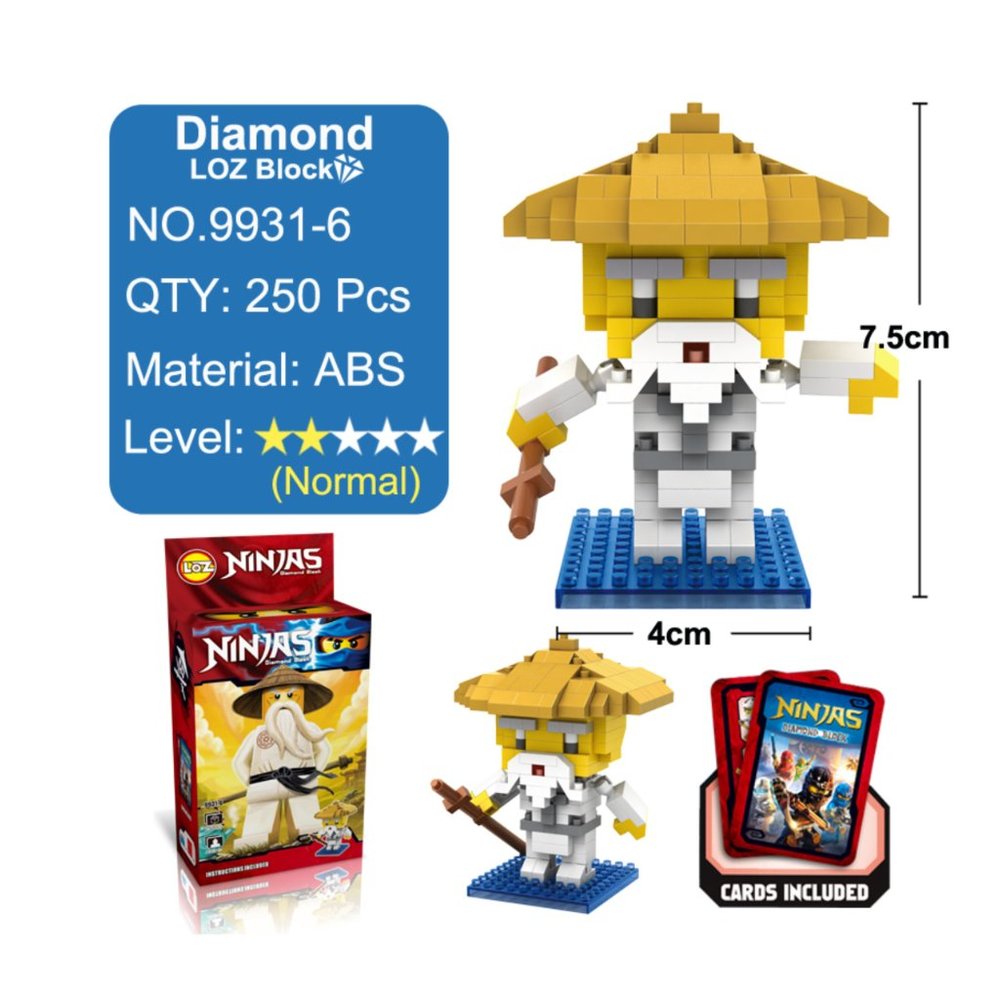 Wu Master Ninja Mini Blocks - Picture 4 of 7